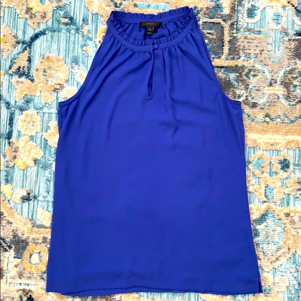 J. Crew sleeveless blouse